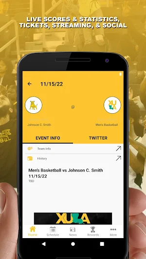 XULA GOLD ATHLETICS Screenshot 2