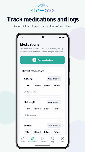 Kinwave Screenshot 2