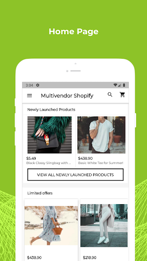 Marketplace Application for Shopify Store Screenshot 1