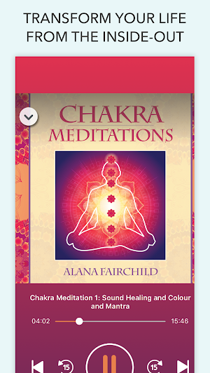Chakra Meditations - Alana Fairchild Screenshot 2