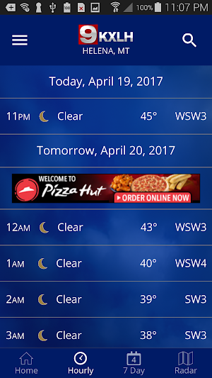 KXLH STORMTracker Weather Screenshot 1
