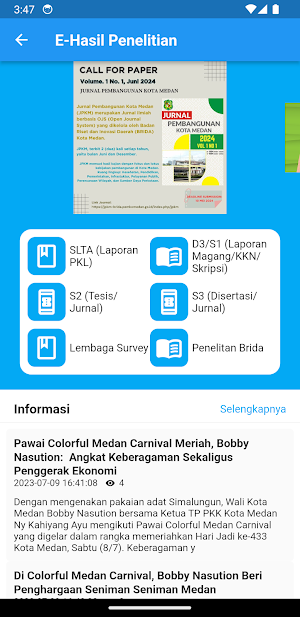 e-Brida Kota Medan Screenshot 2