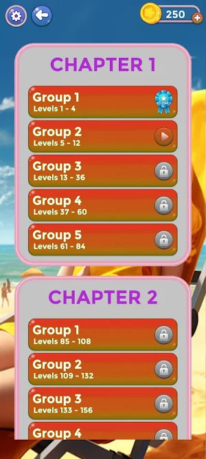 Word Cross Paradise - Puzzle Screenshot 1