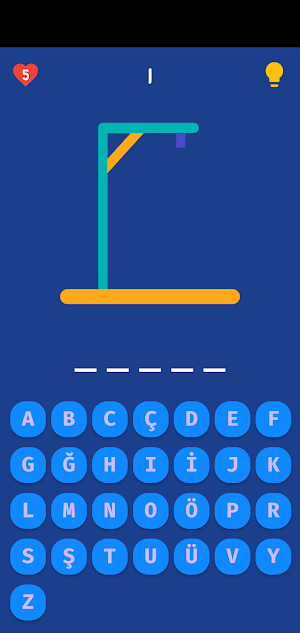 Hangman:Adam Asmaca Screenshot 1