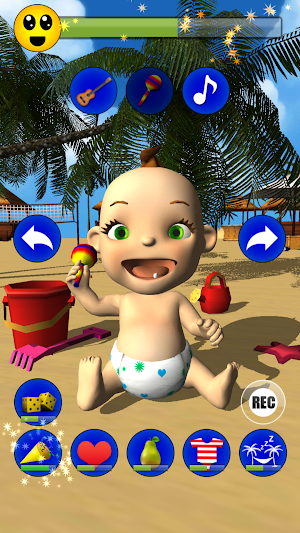 My Baby: Babsy at the Beach 3D Screenshot 0