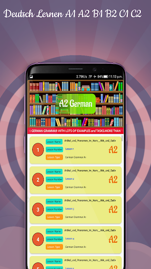 Test Zur Deutsch Gramatic A1-A2-B1-B2 Screenshot 0