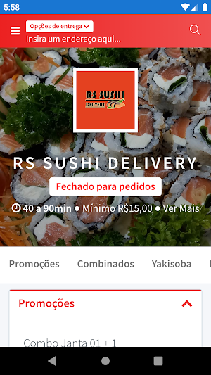 RS SUSHI Screenshot 0