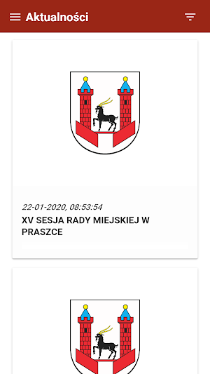 Gmina Praszka Screenshot 2