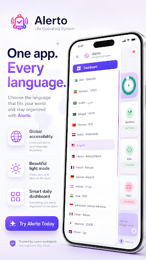 Alerto: Life Operating System Screenshot 1