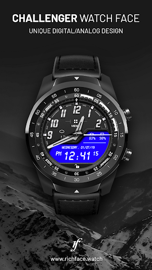 Challenger Watch Face Screenshot 3