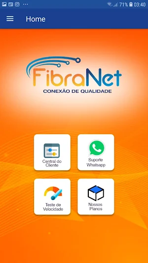 Fibranet - Aplicativo Oficial Screenshot 3
