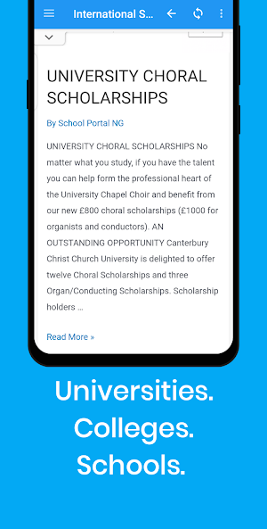 Scholarships & Grants App Screenshot 0