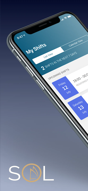 SOL Employee App Screenshot 0