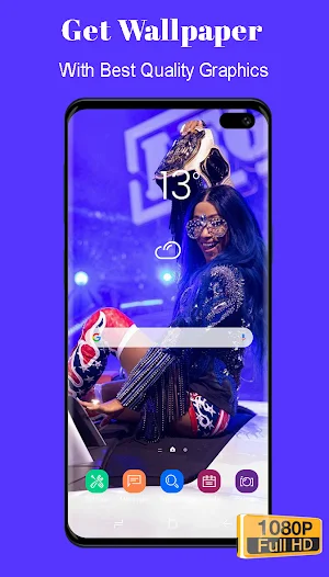 Sasha Bank Wallpaper Screenshot 0