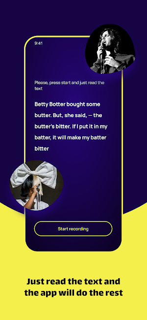 Vocaberry Celebrity Test Screenshot 3