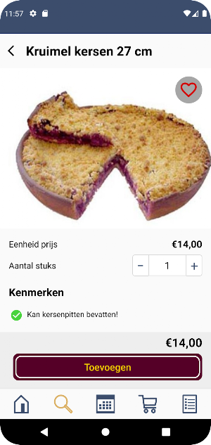 Broekmans Patisserie Screenshot 2