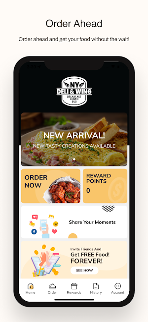 New York Deli & Wing Screenshot 0