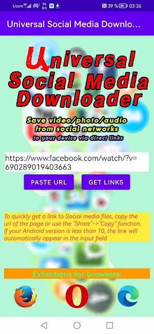 Social Media Multi Downloader Screenshot 0