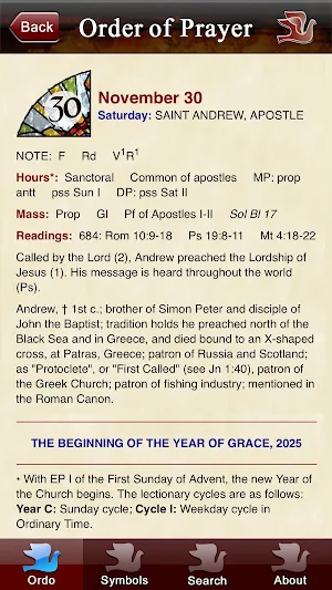 Ordo 2025 Screenshot 2