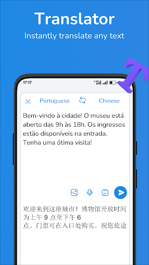 Portuguese-Chinese translator Screenshot 0