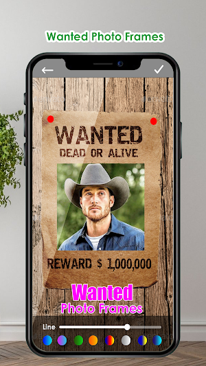 Wanted Photo Editor and Frames Screenshot 0