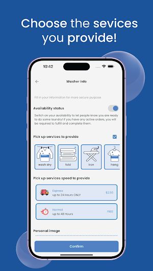 WashApper Screenshot 1