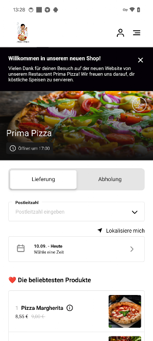 Prima Pizza Gmünd Screenshot 0