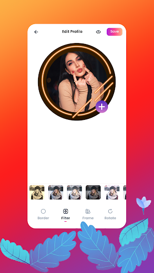 Profile Picture Border Frames Screenshot 1