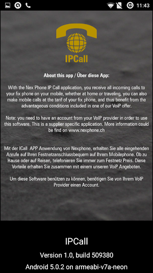 IPCall Screenshot 2