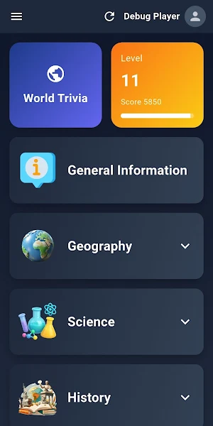 Trivia World Master Screenshot 0