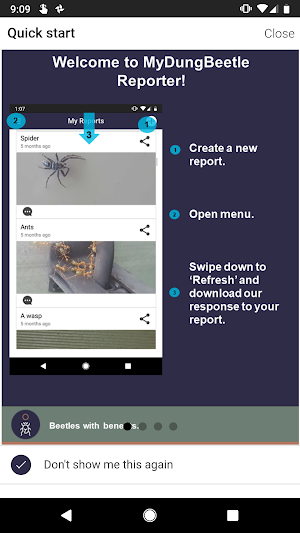 MyDungBeetle Reporter Screenshot 2