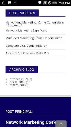 Movimento Network Marketing Screenshot 2