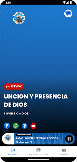 Uncion y Presencia de Dios Screenshot 1