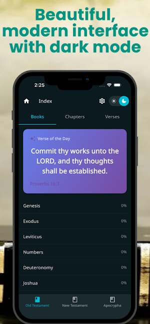 Holy Bible KJV: King James Screenshot 1
