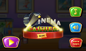 Cinema Cashier Kids Games - cash register and POS Screenshot 0