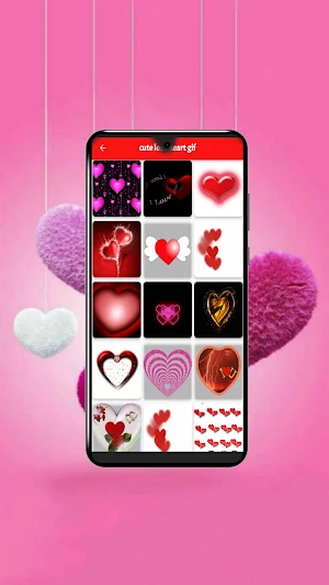 cute love heart/gif Screenshot 3