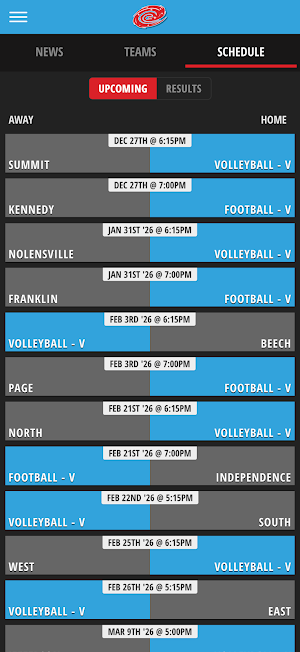 Felton Grove Athletics Screenshot 2