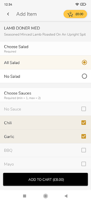 Basildon Turkish Grill Screenshot 2