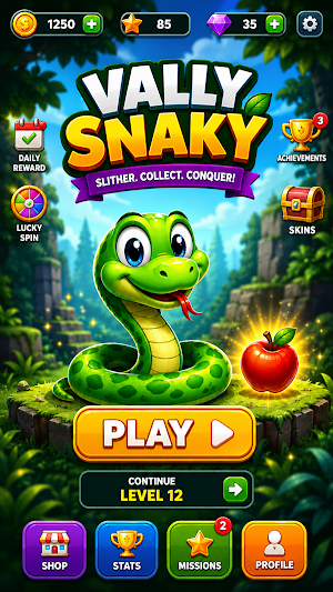 Vally Snaky Screenshot 0