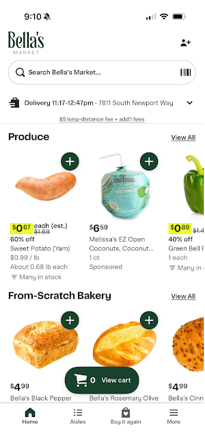 Bella's Market Screenshot 1