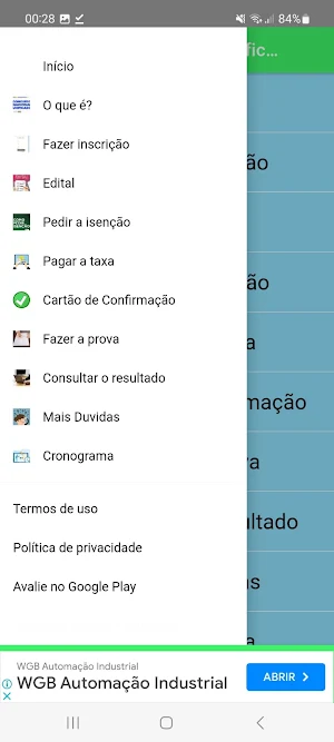 Concurso Unificado Guia Screenshot 1