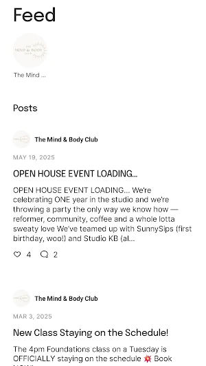 The Mind & Body Club Screenshot 3