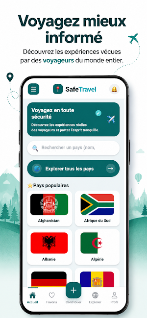 SafeTravel Screenshot 0