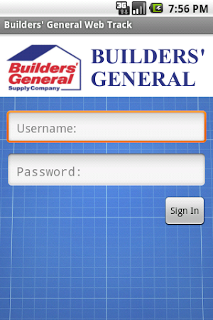 Builders' General Web Track Screenshot 0