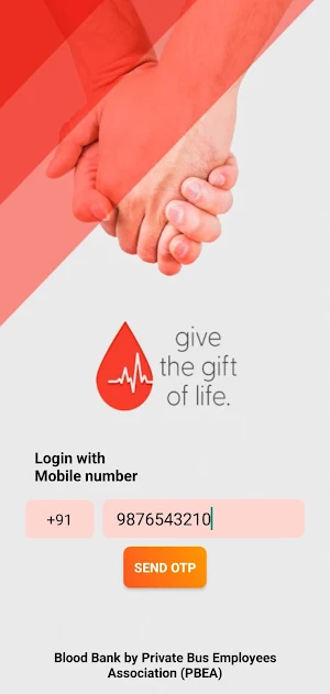 PBEA Blood Bank Screenshot 0