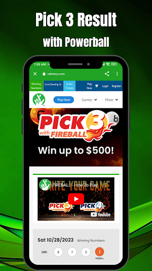 Virginia Lottery - Cash 5 VA Screenshot 1