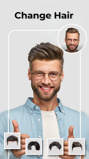 HairCut Styles: Hair Dye Screenshot 1