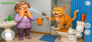 Granny With Cat Screenshot 3