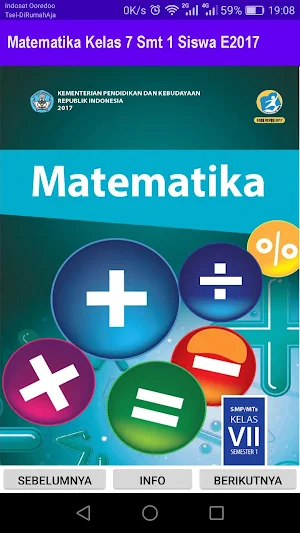 Matematika Kelas 7 Smt 1 Siswa E2017 Screenshot 0