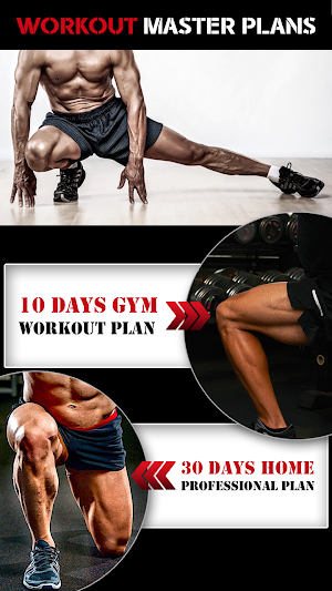 Leg Workout for Men - Thigh, Muscle Fitness 30 Day Screenshot 1